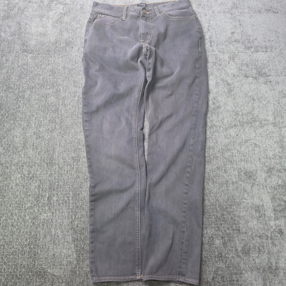 J Crew Sutton Jeans Mens 29x32 Indigo Dyed Slim Fit Denim Stretch Skater Hip Hop